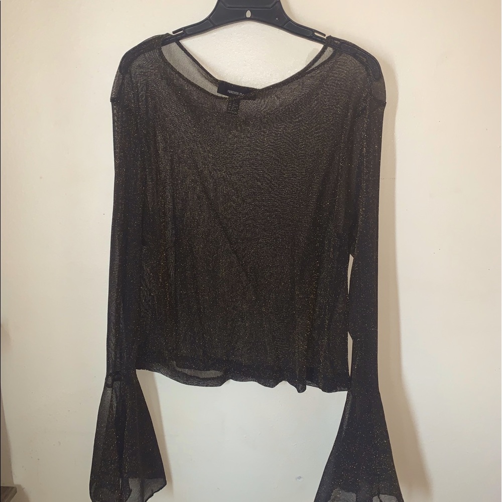 Sheer shirt